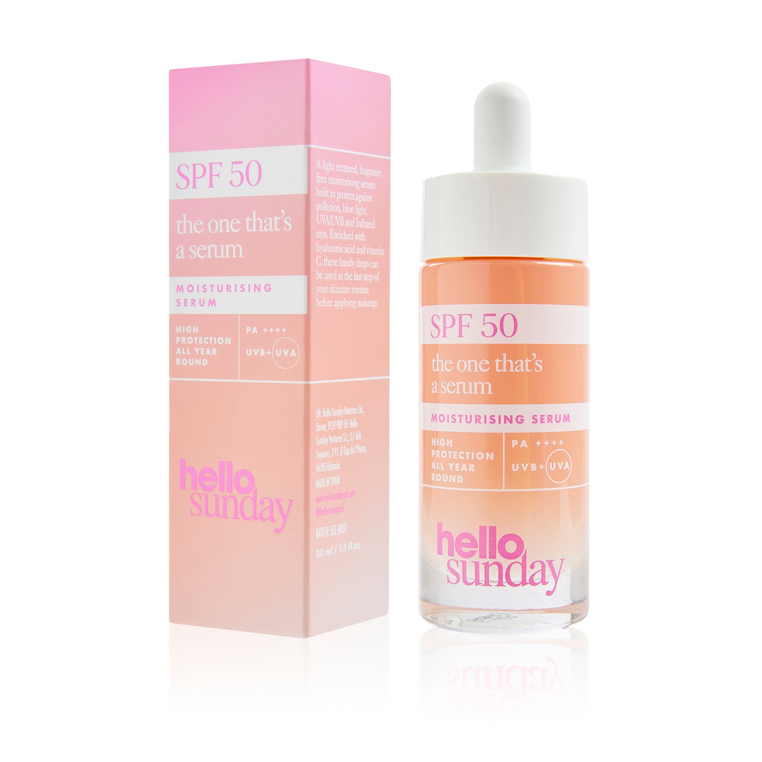 THE ONE THAT'S A SERUM SPF 50 (SERUM CON PROTECTOR SOLAR)